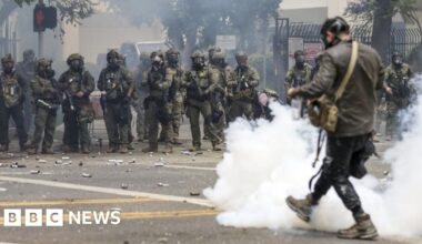 Trump orders National Guard to LA after clashes