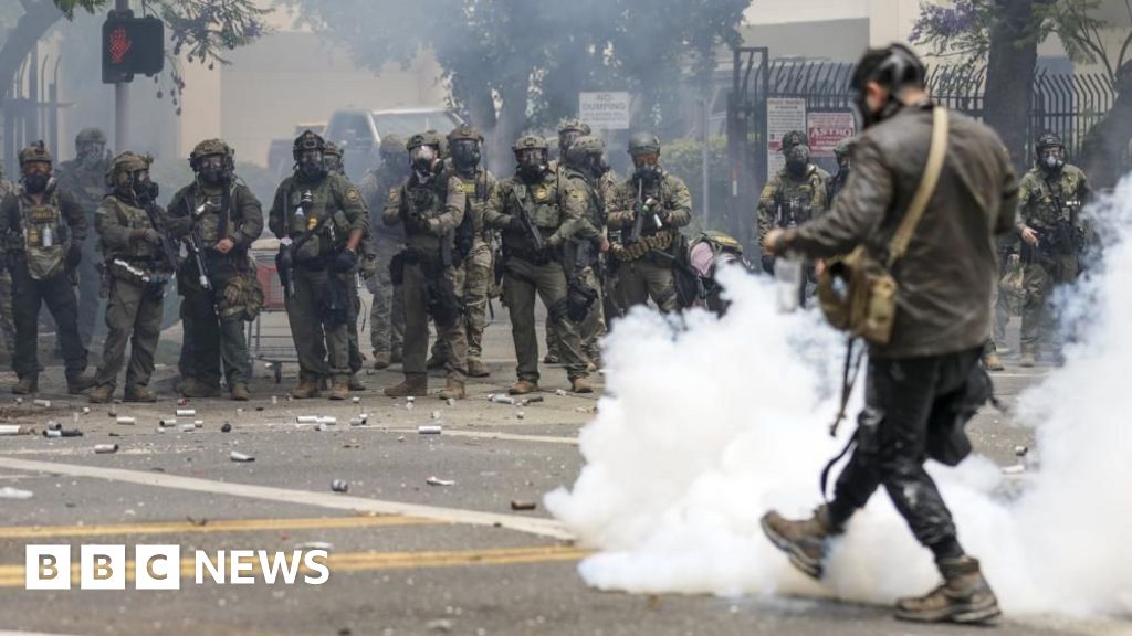 Trump orders National Guard to LA after clashes