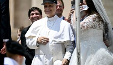 Pope Leo XIV related to Madonna, Justin Bieber and Angelina Jolie