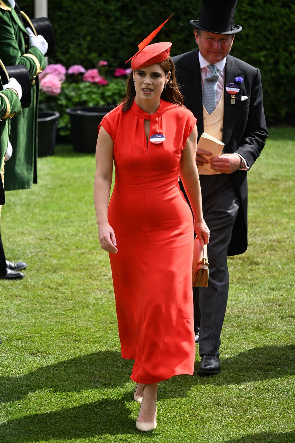 ascot, england june 21: princess eugenie of york attends day five of royal ascot at ascot racecourse on june 21, 2025 in ascot, england. (photo by kate green/getty images)