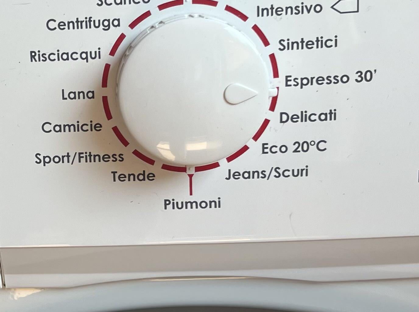 Luigi, let the Germans make washing machines.