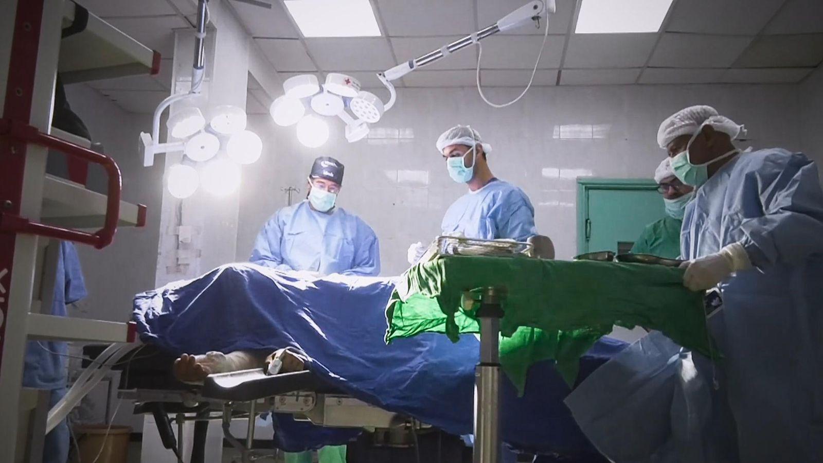 British surgeons on life in Gaza: Amputations, badly burned bomb victims and lack of medicine