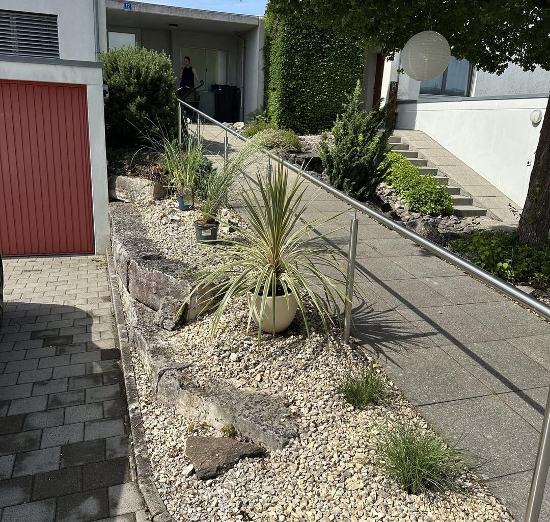 Steingarten entfernen