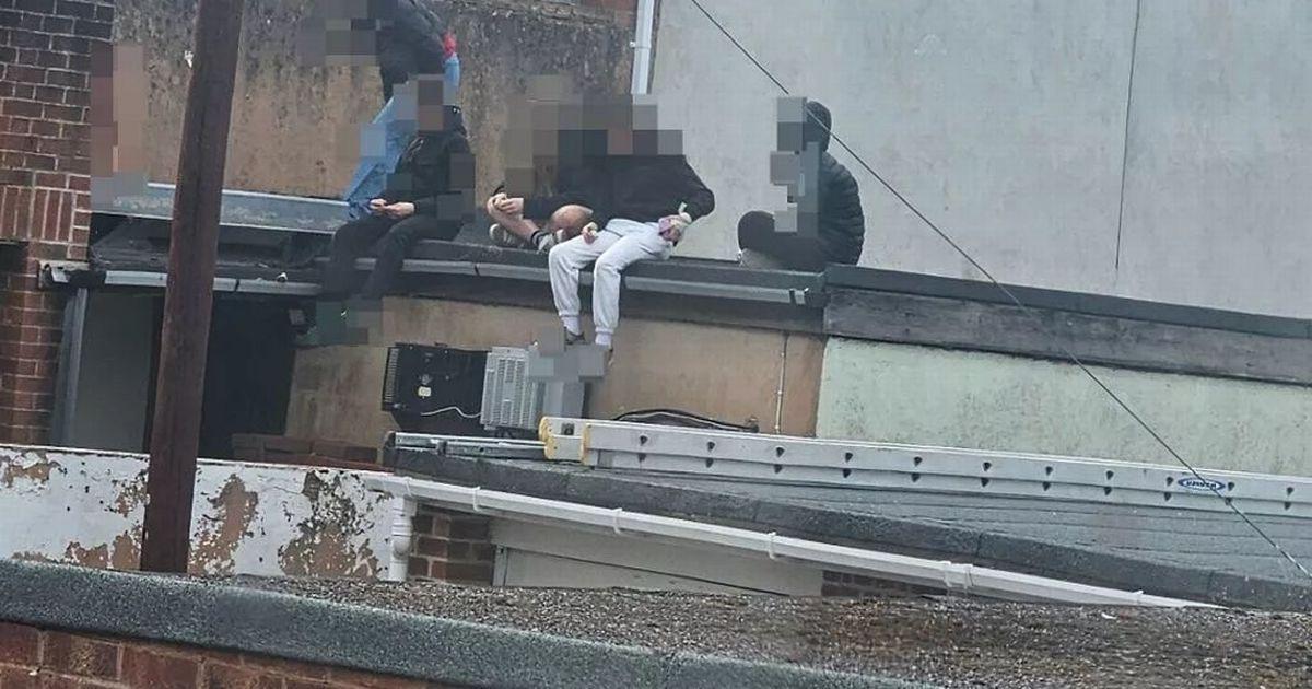 'Feral' roof-hopping girl gang on Prosecco rampages leave locals terrified