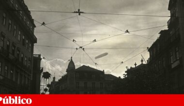 “Lá vem ele!” Quando os zepelins gigantes voaram sobre Portugal | História