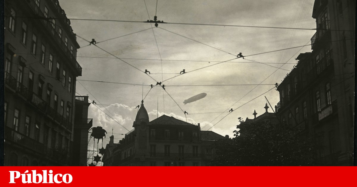 “Lá vem ele!” Quando os zepelins gigantes voaram sobre Portugal | História
