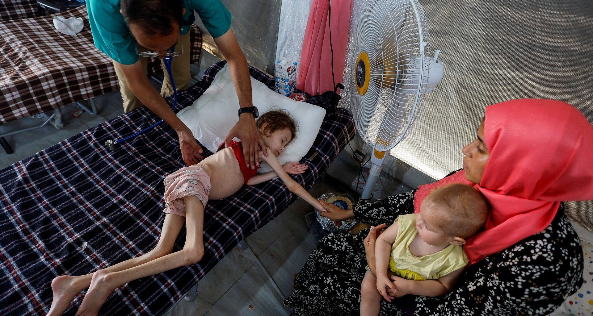 At least 66 children dead of malnutrition in Gaza as Israel tightens siege | Israel-Iran conflict News