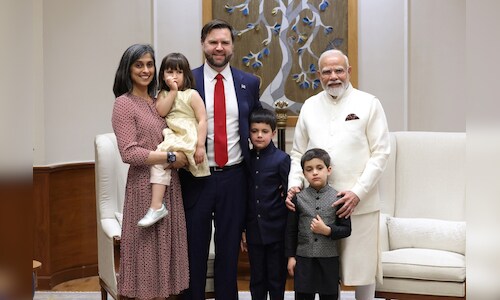 'They saw him as a grandfather’: Usha Vance shares moment between PM Modi and her children