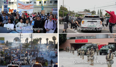 L.A. Protests Maps: How Immigration Raids and Federal Response Unfolded