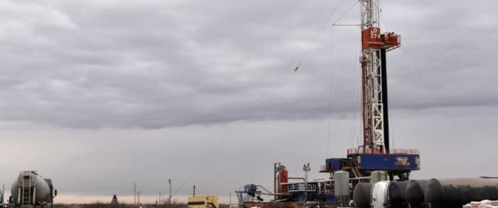 Shale rig texas