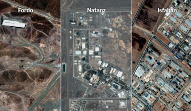Here Are the Three Iranian Nuclear Sites the U.S. Attacked