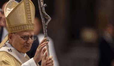 Pope Leo XIV greets the faithful in St. Peter's Basilica, May 31, 2025.