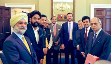 All Party Delegation meets with US Vice President JD Vance in Washington #Gallery