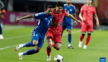 2026 FIFA World Cup Asian Qualifiers Group B: South Korea vs. Kuwait-Xinhua
