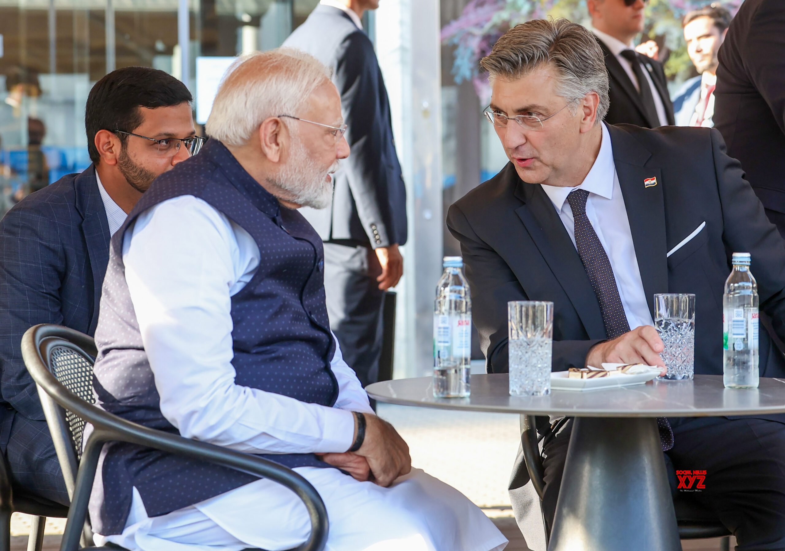 PM Modi visits Zagreb’s historic centre in Croatia #Gallery