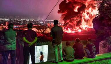An explosion