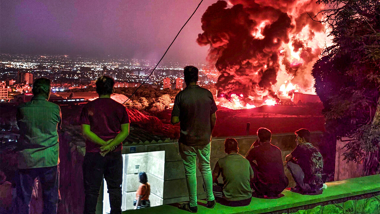An explosion