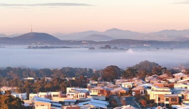 Winter view in Australia's Canberra-Xinhua