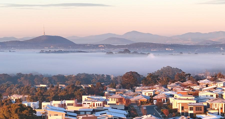Winter view in Australia's Canberra-Xinhua