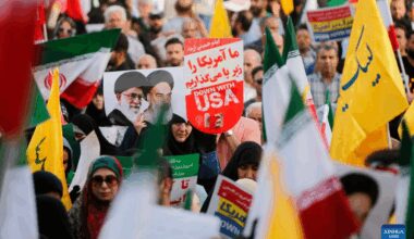 People celebrate ceasefire between Iran, Israeal at Enghelab Square in Tehran-Xinhua