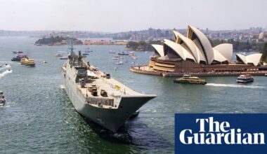 Australian navy ship accidentally blocks wifi across parts of New Zealand | Australia news