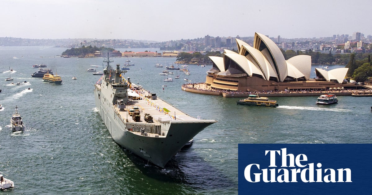 Australian navy ship accidentally blocks wifi across parts of New Zealand | Australia news