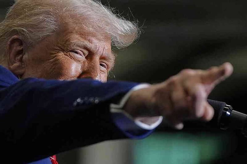 President Donald Trump speaks at U.S. Steel Corporation's Mon Valley Works-Irvin plant, Friday, May 30, 2025, in West Mifflin, Pa. (AP Photo/Julia Demaree Nikhinson)