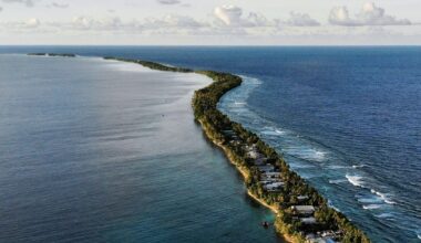 Over a third of people on sinking Tuvalu seek Australia's climate visas