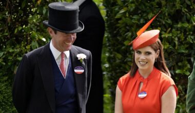 Princess Eugenie shares fun and sweet moment with husband at Royal Ascot