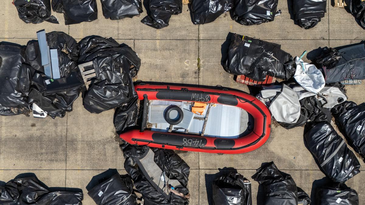 Number of migrants reaching the U.K. in small boats in a single day hits a 2025 high
