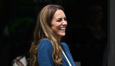 Royal warrant secured? Kate Middleton turns to her most trusted designer as she masters high-low dressing during a surprise visit to V&A East Storehouse