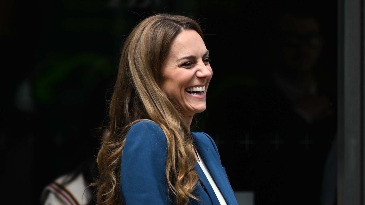 Royal warrant secured? Kate Middleton turns to her most trusted designer as she masters high-low dressing during a surprise visit to V&A East Storehouse