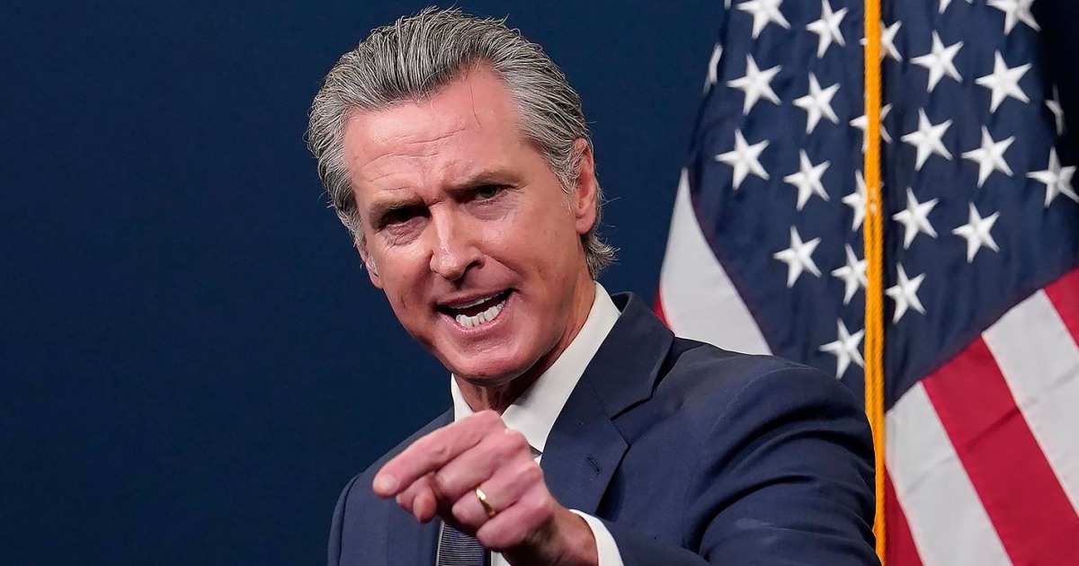 Gavin Newsom has landed on a real strategy for resisting Trump
