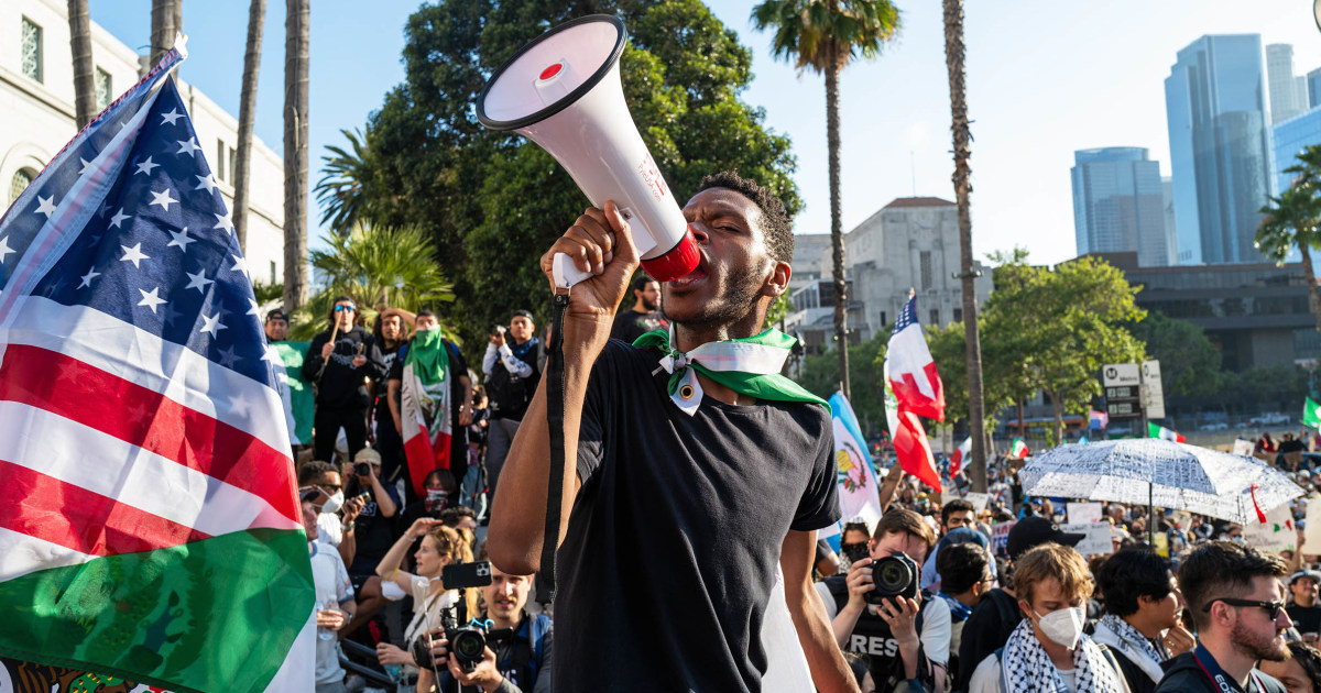 Weekend of rallies planned nationwide; Trump and Newsom spar over National Guard
