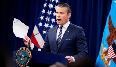 Hegseth struggles with meaning of ‘deterrence’ and ‘open-ended’ after strikes on Iran