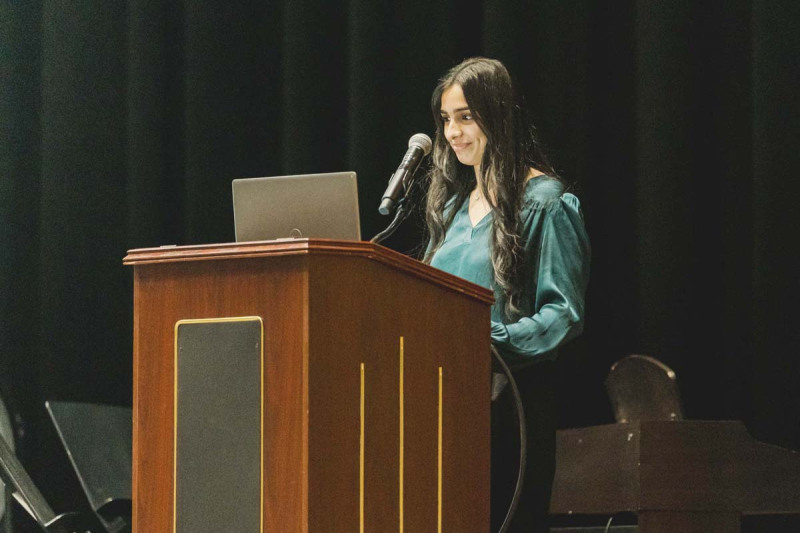 Lavleen Kaur explored the effects of insulin on androgen signaling in prostate cancer.