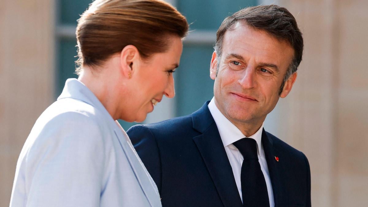 I dag lander en af Europas tunge drenge i Grønland [Macron]