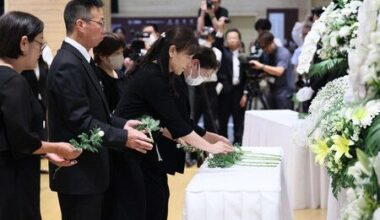 Memorial Held for 2020 Rain Disaster in Japan's Kumamoto