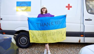 My 36-hour road trip to Ukraine in an old Iceland food van
