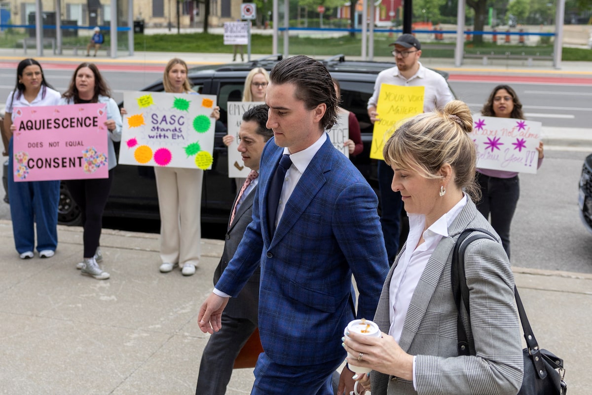 Defence lawyer in Hockey Canada sex-assault trial asserts that accusations began as a ‘white lie’
