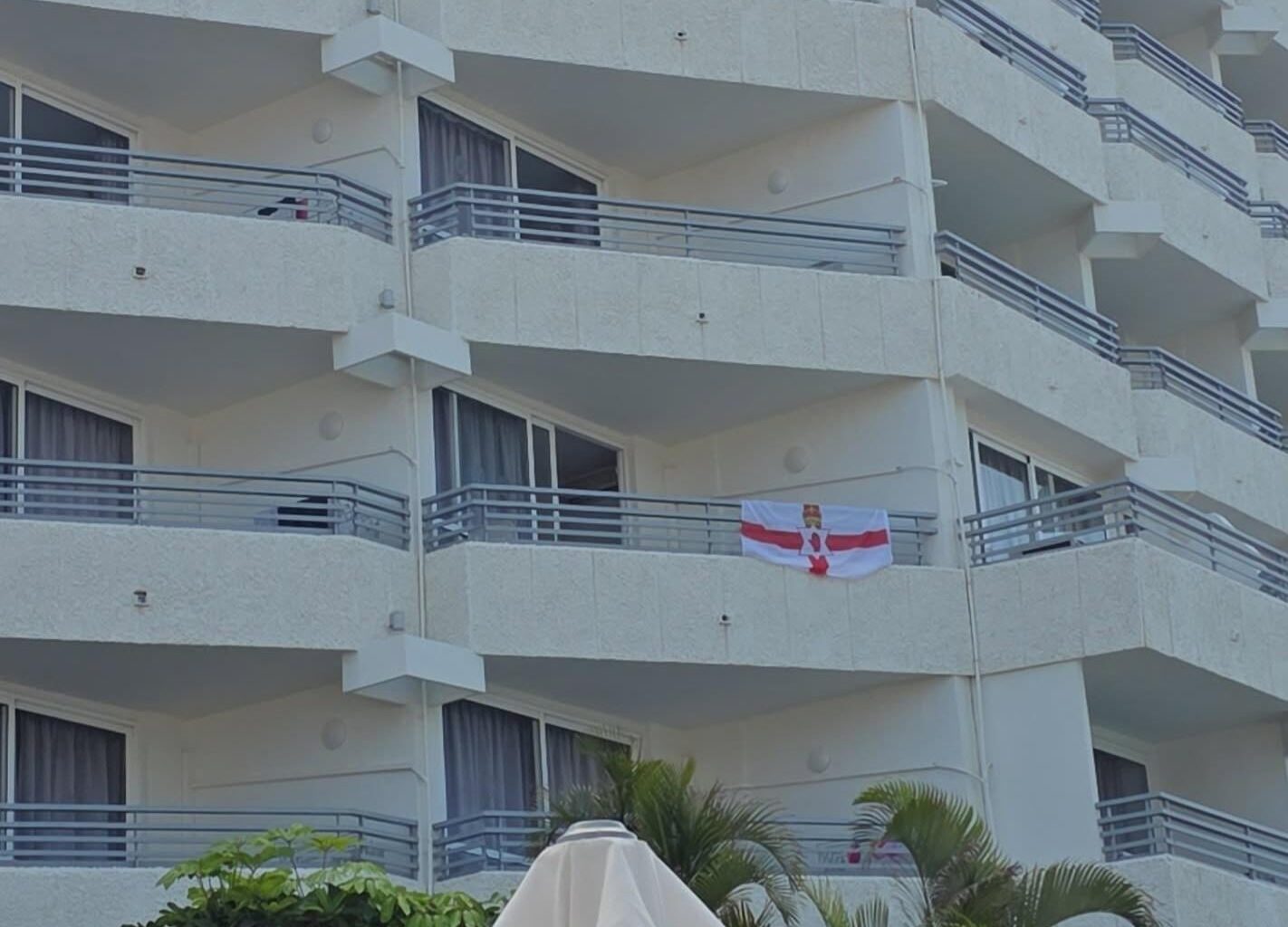 Can't even go Tenerife without seeing the fleg