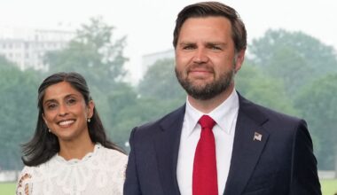 Vice President JD Vance and Second Lady Usha Vance's kids look adorably patriotic in D.C.