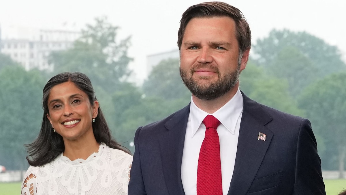 Vice President JD Vance and Second Lady Usha Vance's kids look adorably patriotic in D.C.