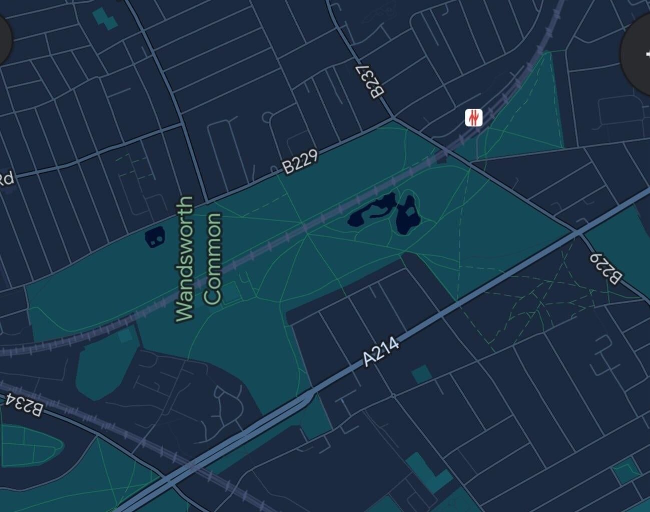 Anyone else ever noticed Wandsworth Common is shaped like a dog?