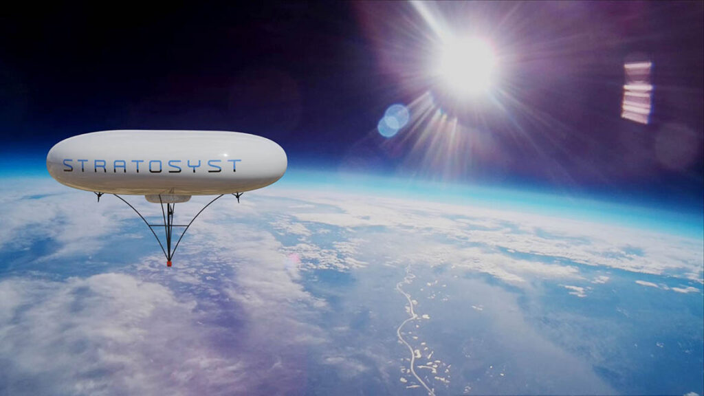 The STRATOM high-altitude ISTAR balloon is based on the SkyRider solution that can ‘anchor’ at an altitude of 25 km for up to six months. [STRATOSYST]