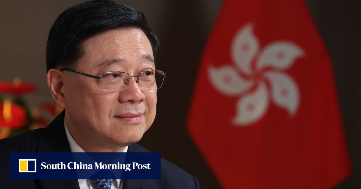 Exclusive | ‘Don’t kill your successful DNA’: Hong Kong’s John Lee on tariffs, trade war