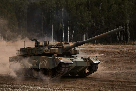 A K2 tank developed by Hanwha Rotem [HANWHA ROTEM]