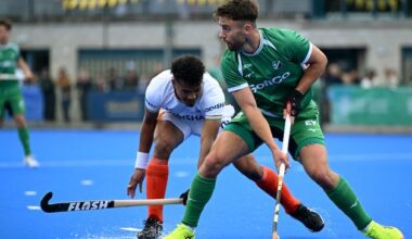 Ireland men’s hockey team announced for FIH Pro League in Netherlands and Belgium