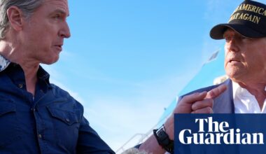 ‘This moment was thrust upon him’: Gavin Newsom steps up to parry Trump’s executive overreach | Gavin Newsom