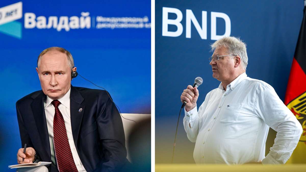 BND-Chef warnt vor Putins „Weg nach Westen“
